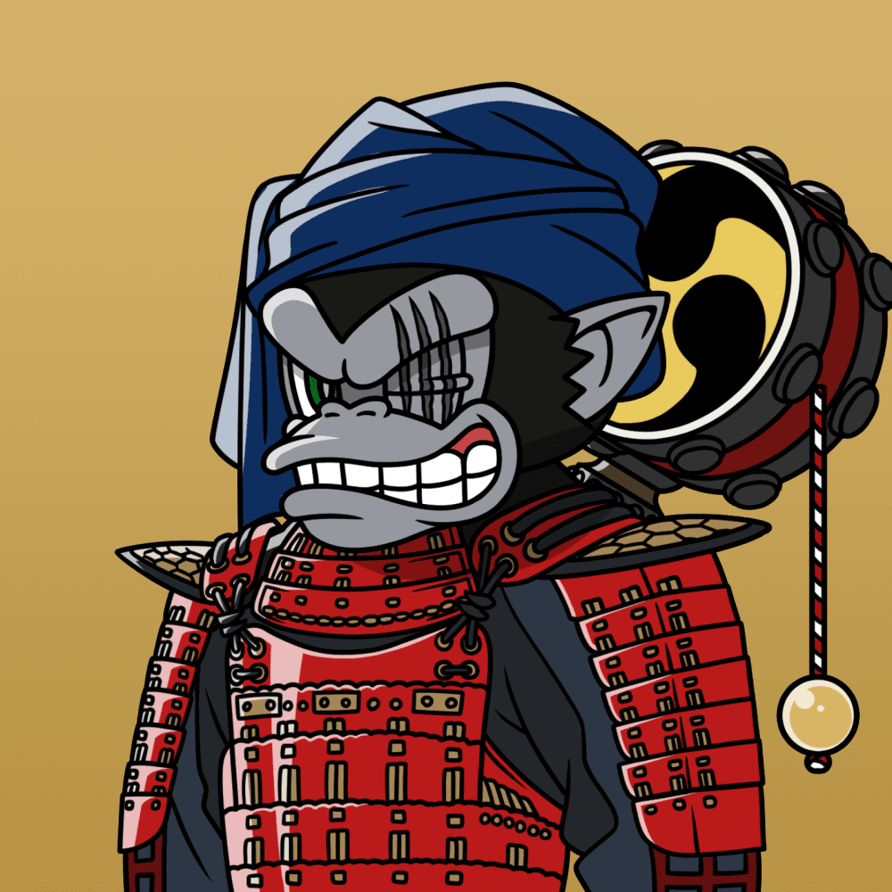 Neo Samurai Monkey #1336 - Neo Samurai Monkeys | OpenSea
