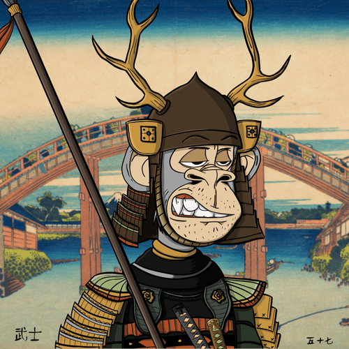 Bushido Ape Samurai 057