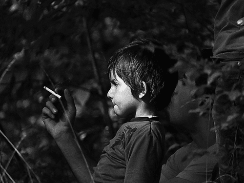 Smoking Boy