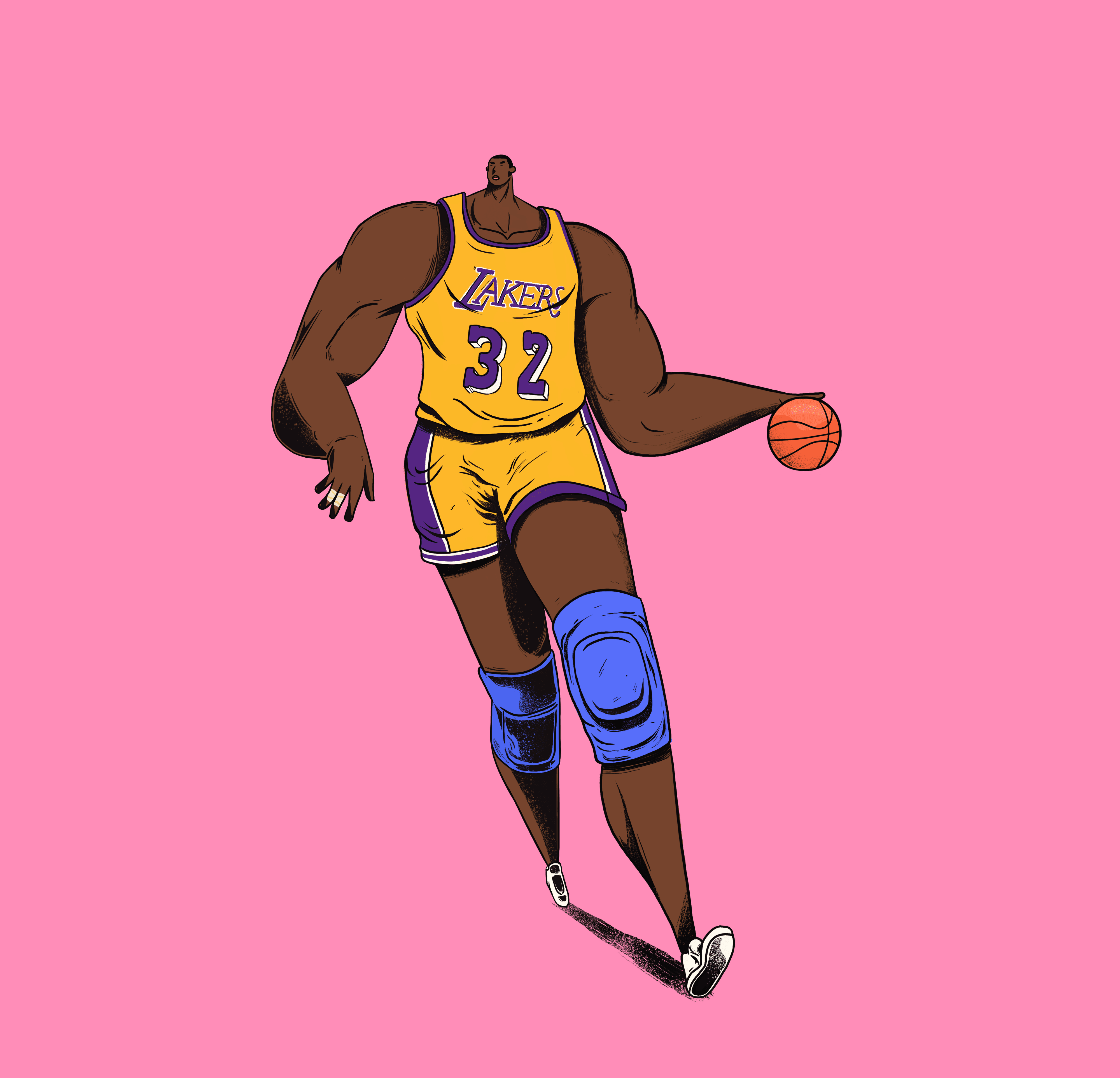 Magic Johnson # Los Angeles Lakers Legends