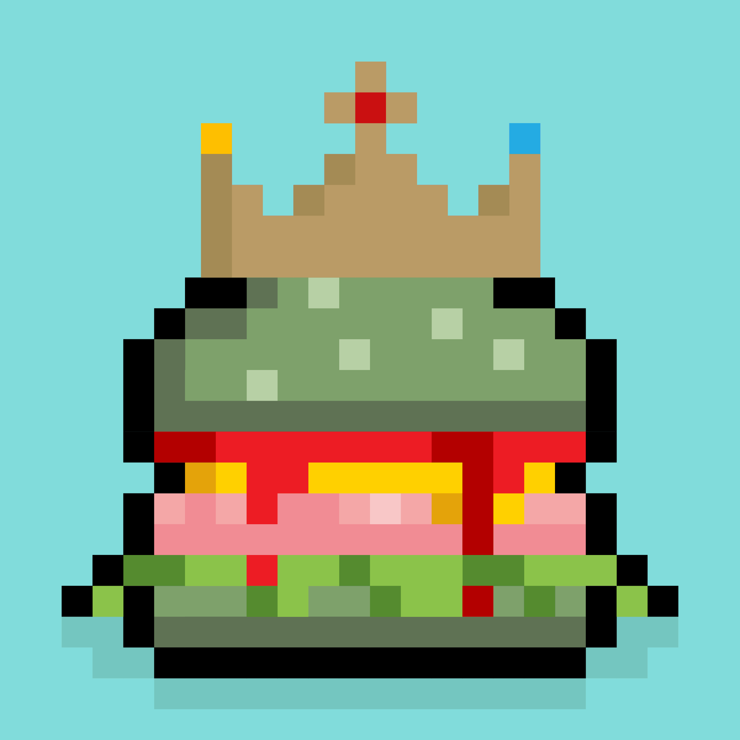 Fast Food Burger 876