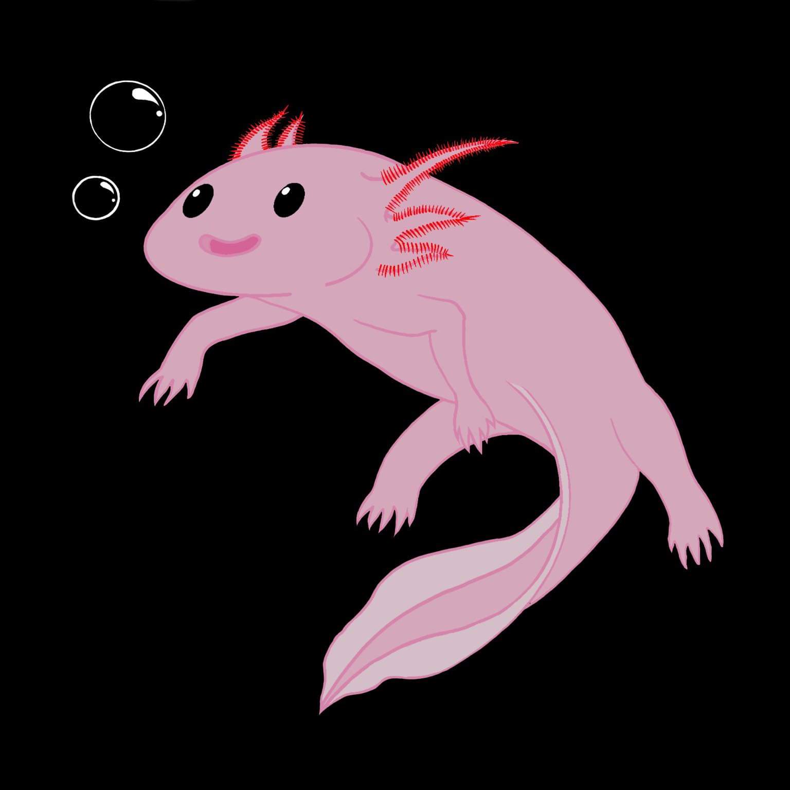 Bubbles the Axolotl - Collection | OpenSea