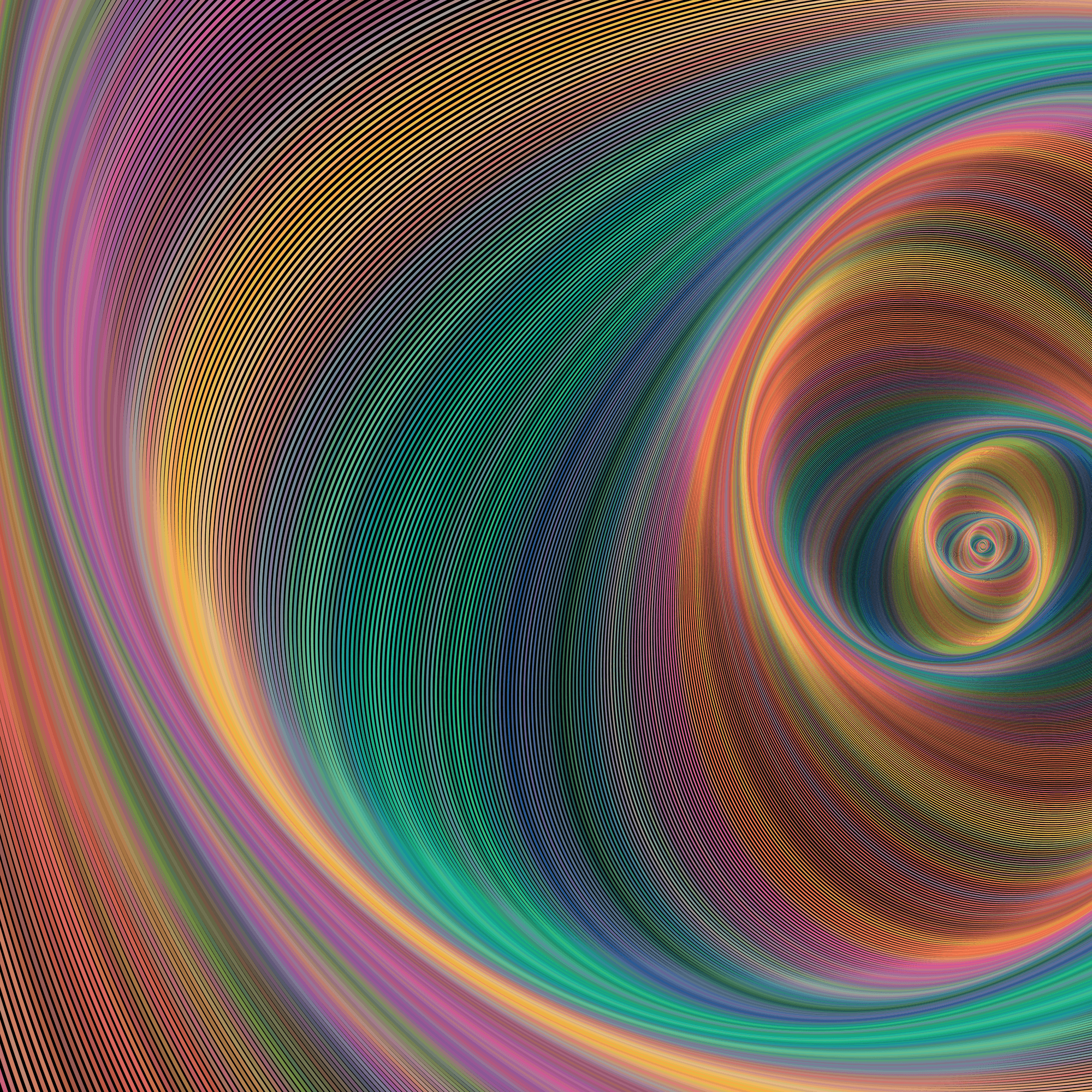 Curved Colorful Magic #65 - Curved Colorful Magic by David Zydd