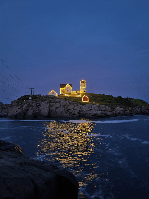 Nubble Lighthouse (Night) 