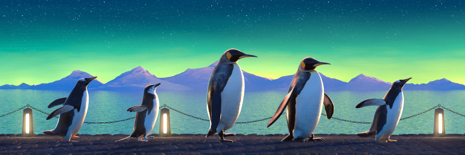 Five Penguins #1210