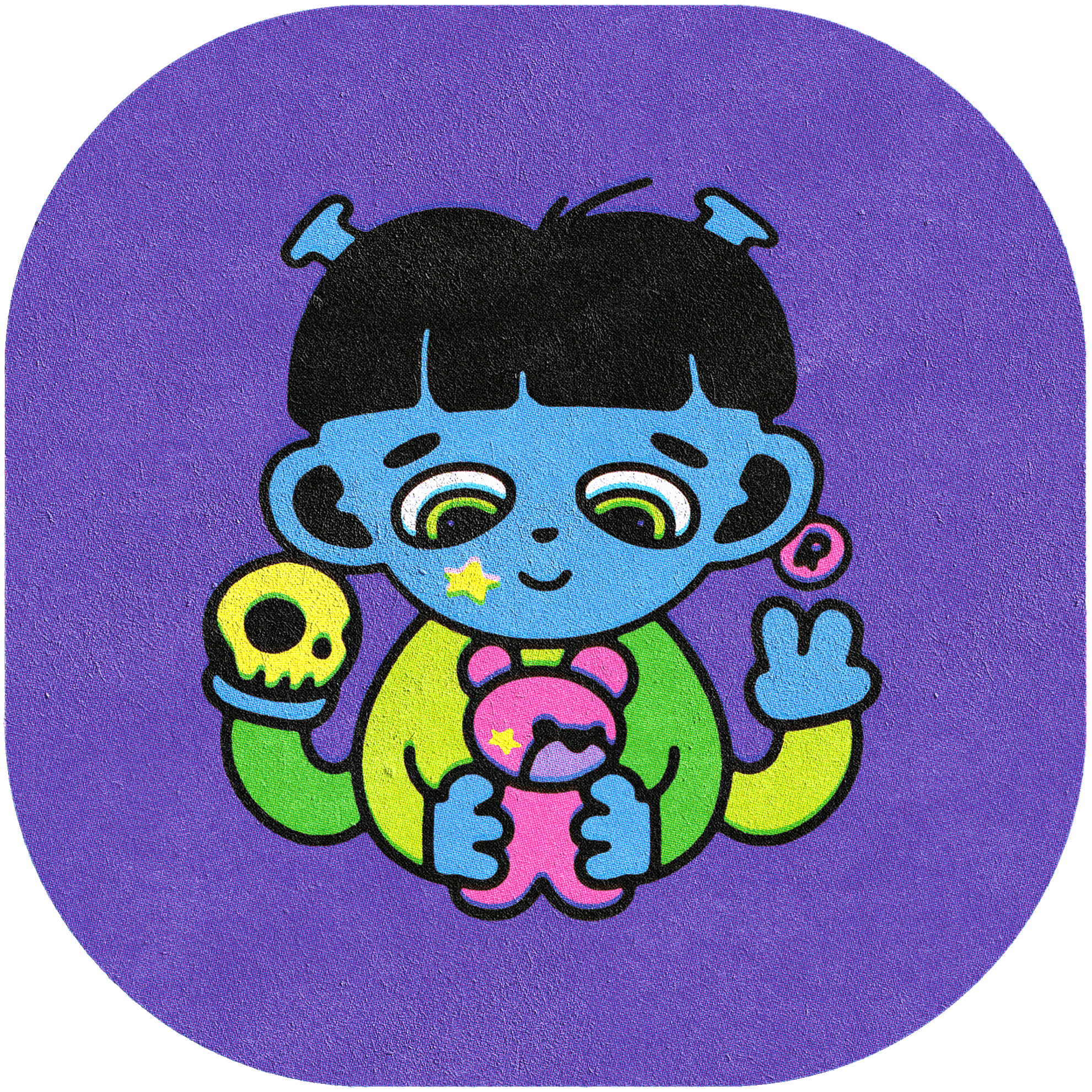 BLUE CHILD 047