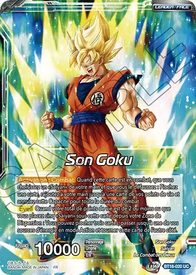 Son Goku // Son Goku SSG, Guerrier pourpre BT16-020