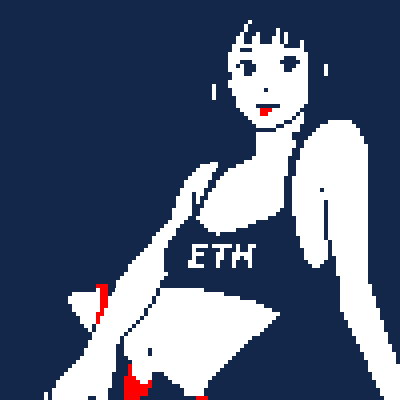 Crypto Girl #0016 Pixel ETH