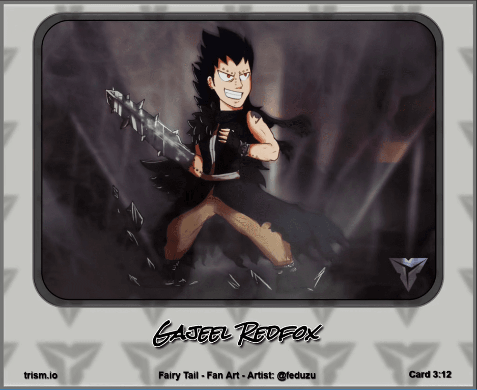 Gajeel Redfox - Fairy Tail Fan Art Collectable