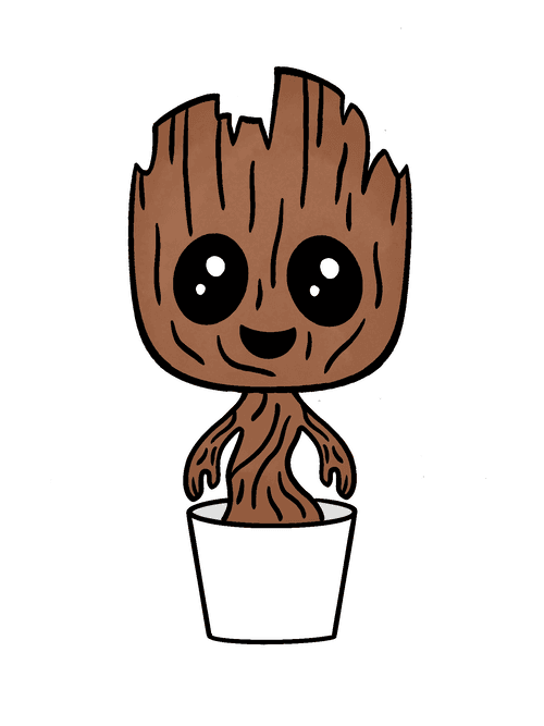 Space Buddies #101 : Dancing Groot