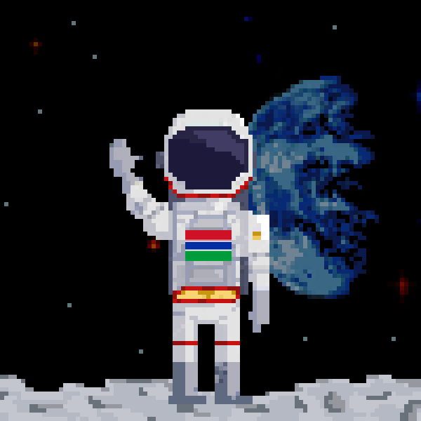 Safemoon Astronaut (Gambia) #0013