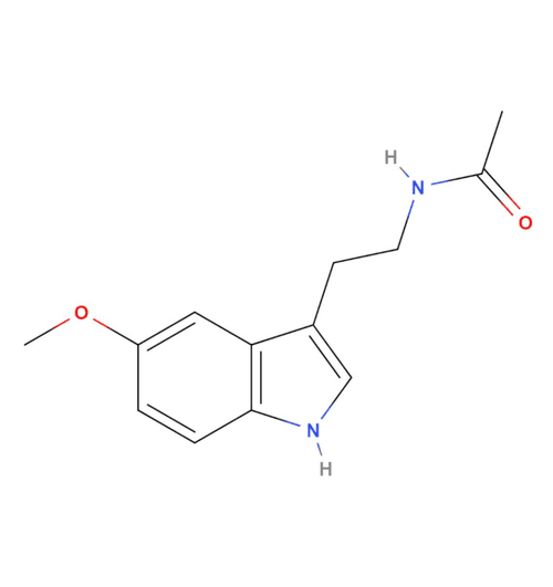 Melatonin (C13H16N2O2)