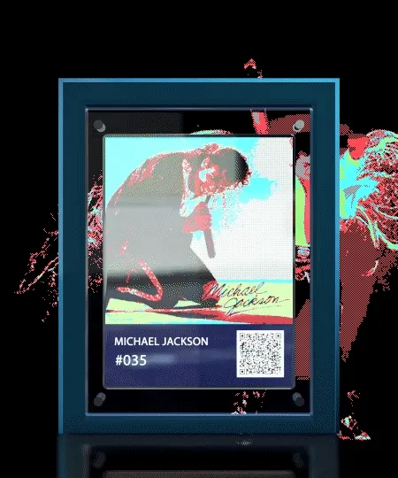Michael Jackson pixel card #035