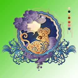 Chinese Style Chinese Zodiac collection image