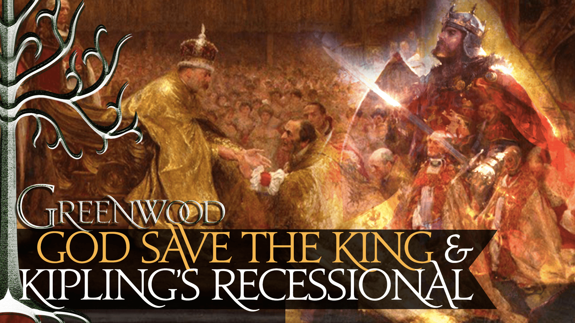 Greenwood episode cover art: The TRUE meaning of God Save the King