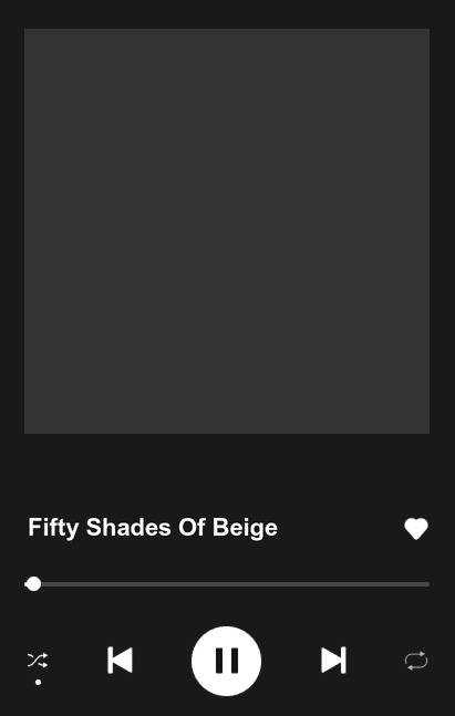 Fifty Shades Of Beige