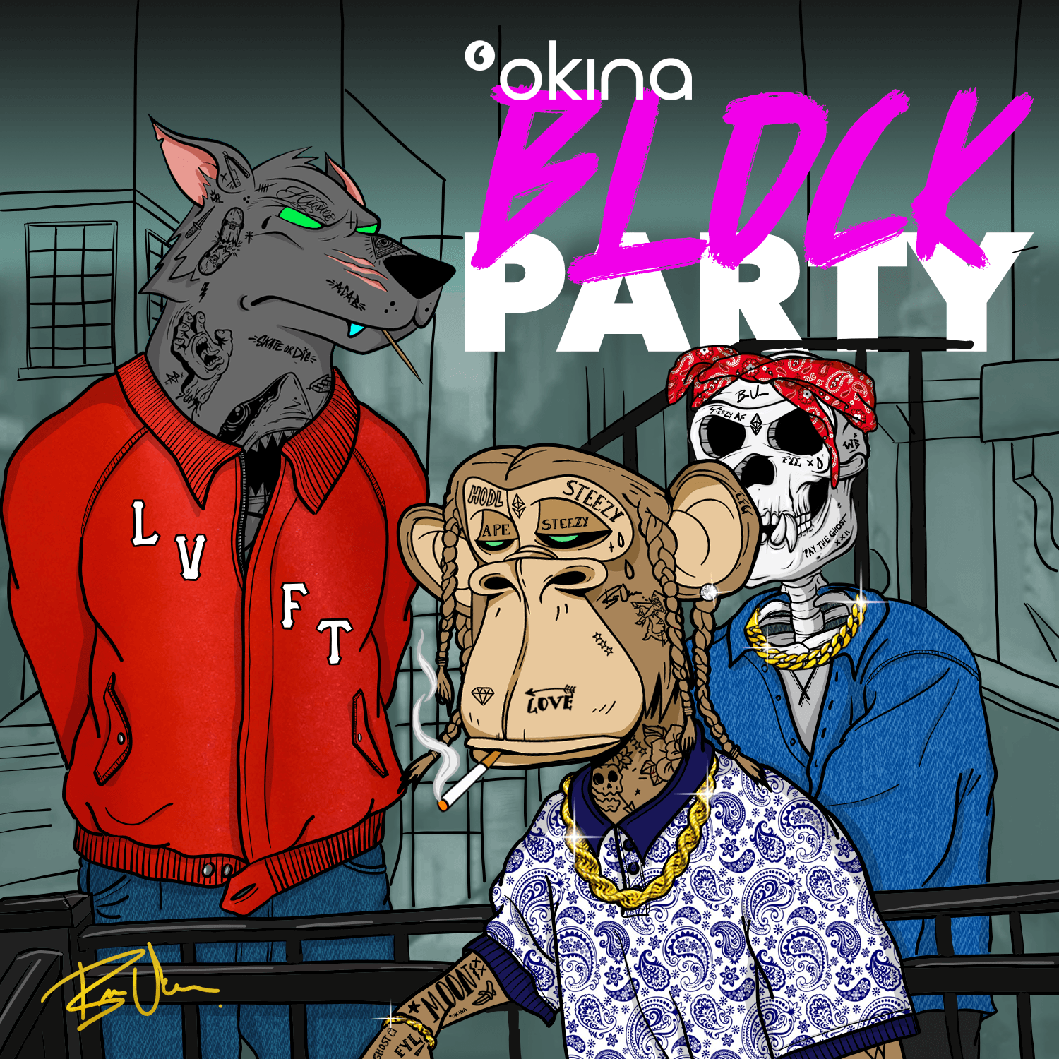 STEEZY MUSIC - OKINA BLOCK PARTY