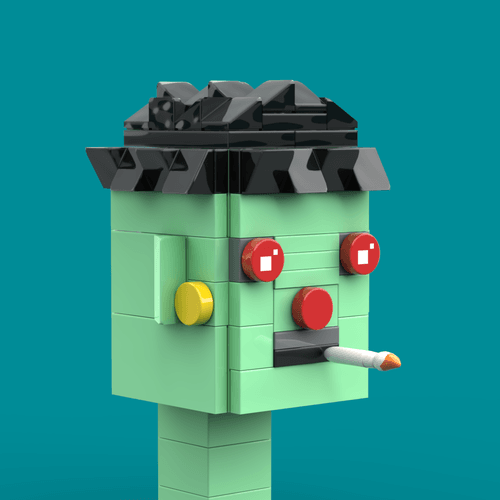 Brickhead Punk #4874