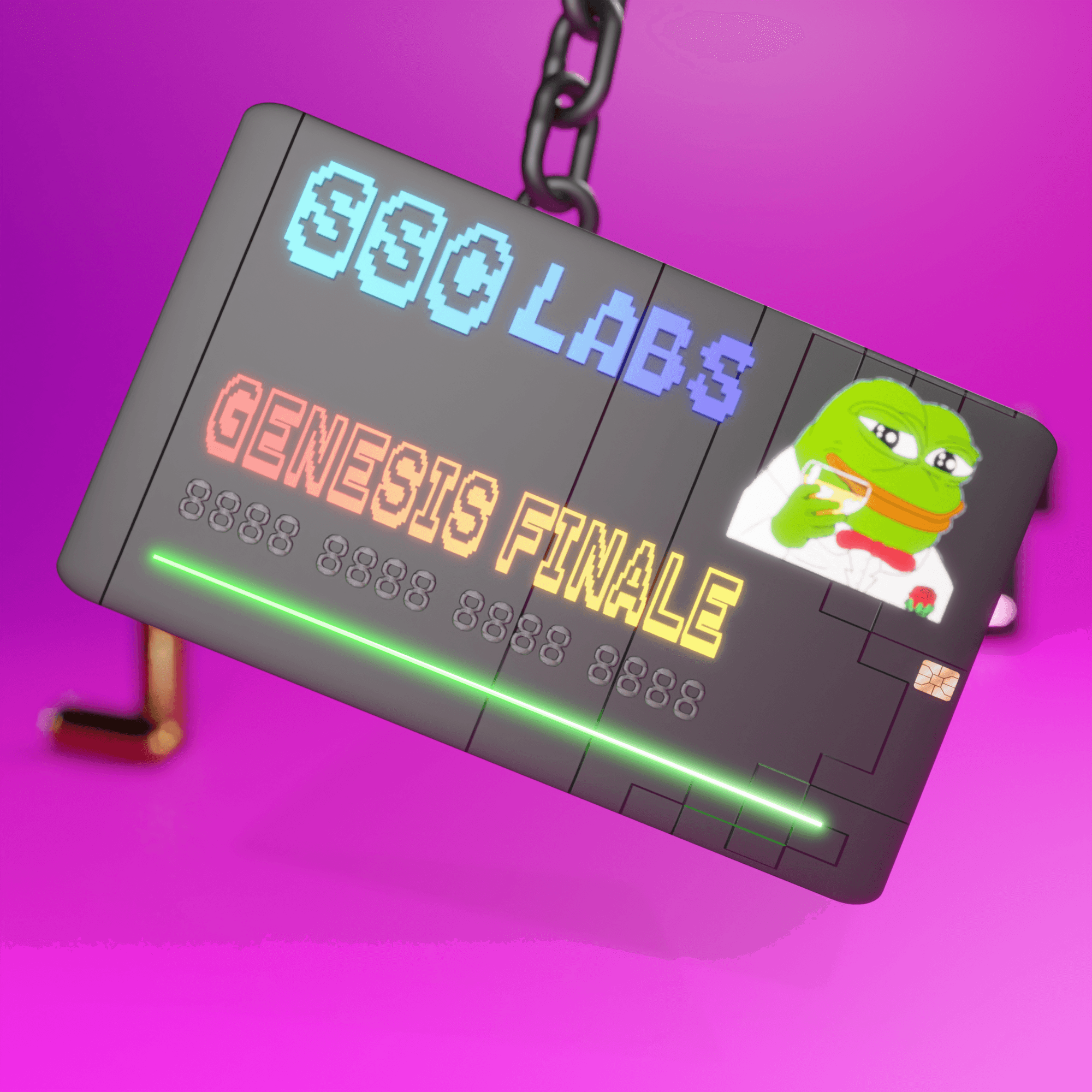 Godlike Genesis "SSC Labs Finale Card" Charm