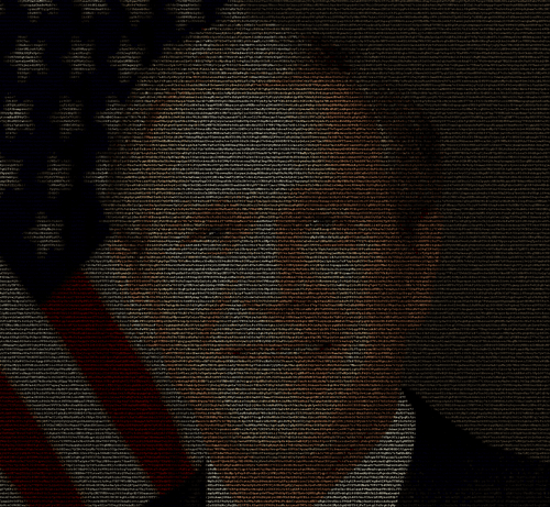 ArtBot art President George W. Bush