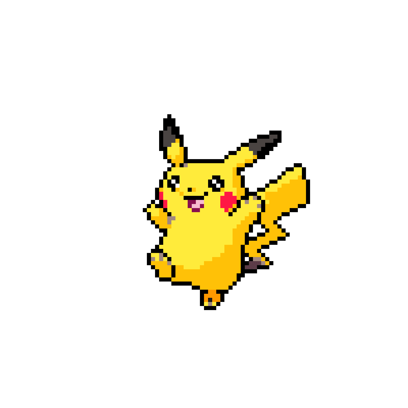 Pikachu #025 - Shiny Pixelmon Collection | OpenSea