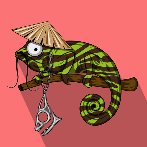 Suspicious Chameleon #523