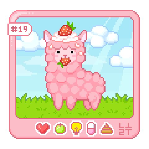Pixel Alpaca #19