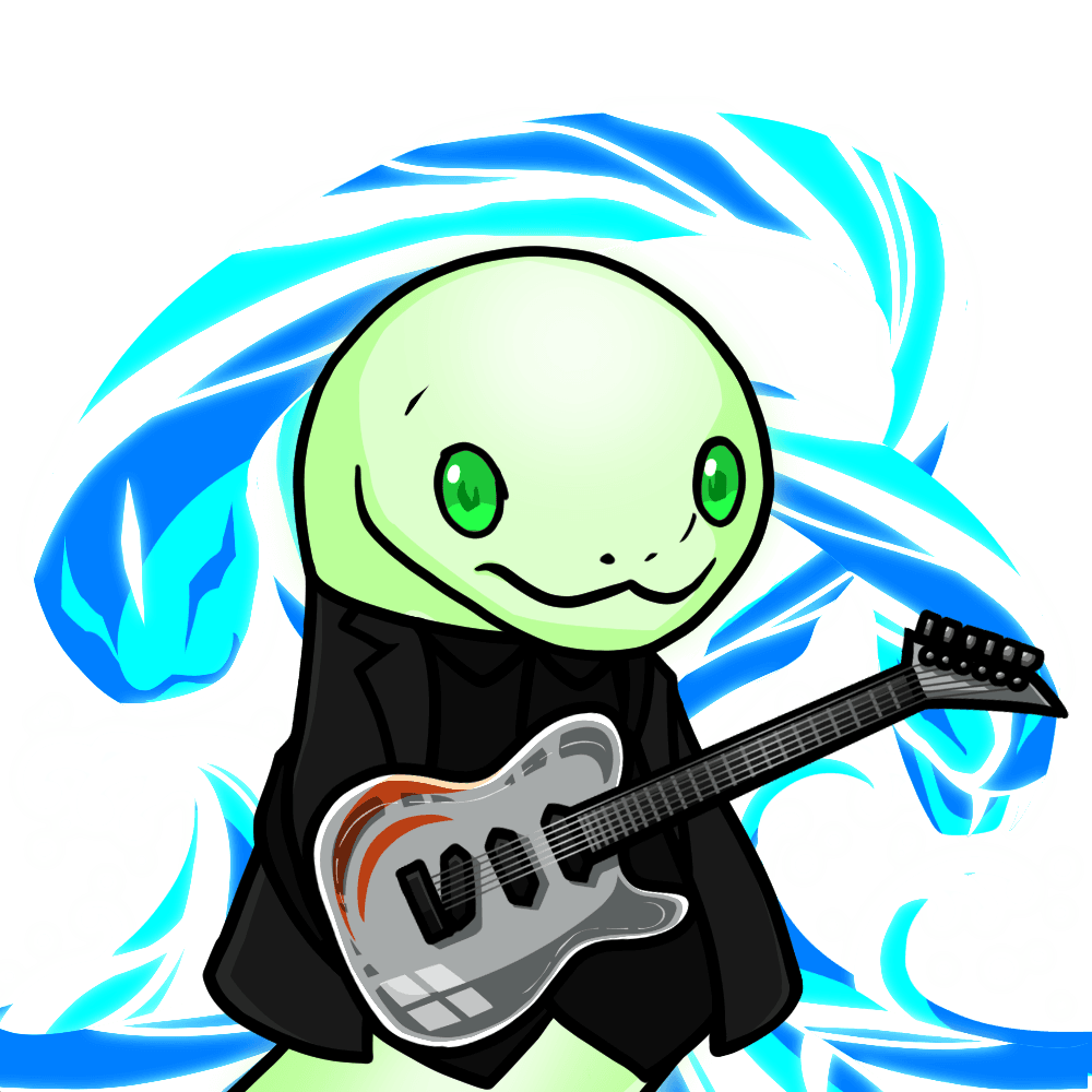 Orochi-Guitarist-Glow stick #00680