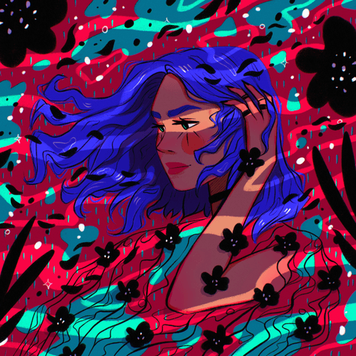 on the waves