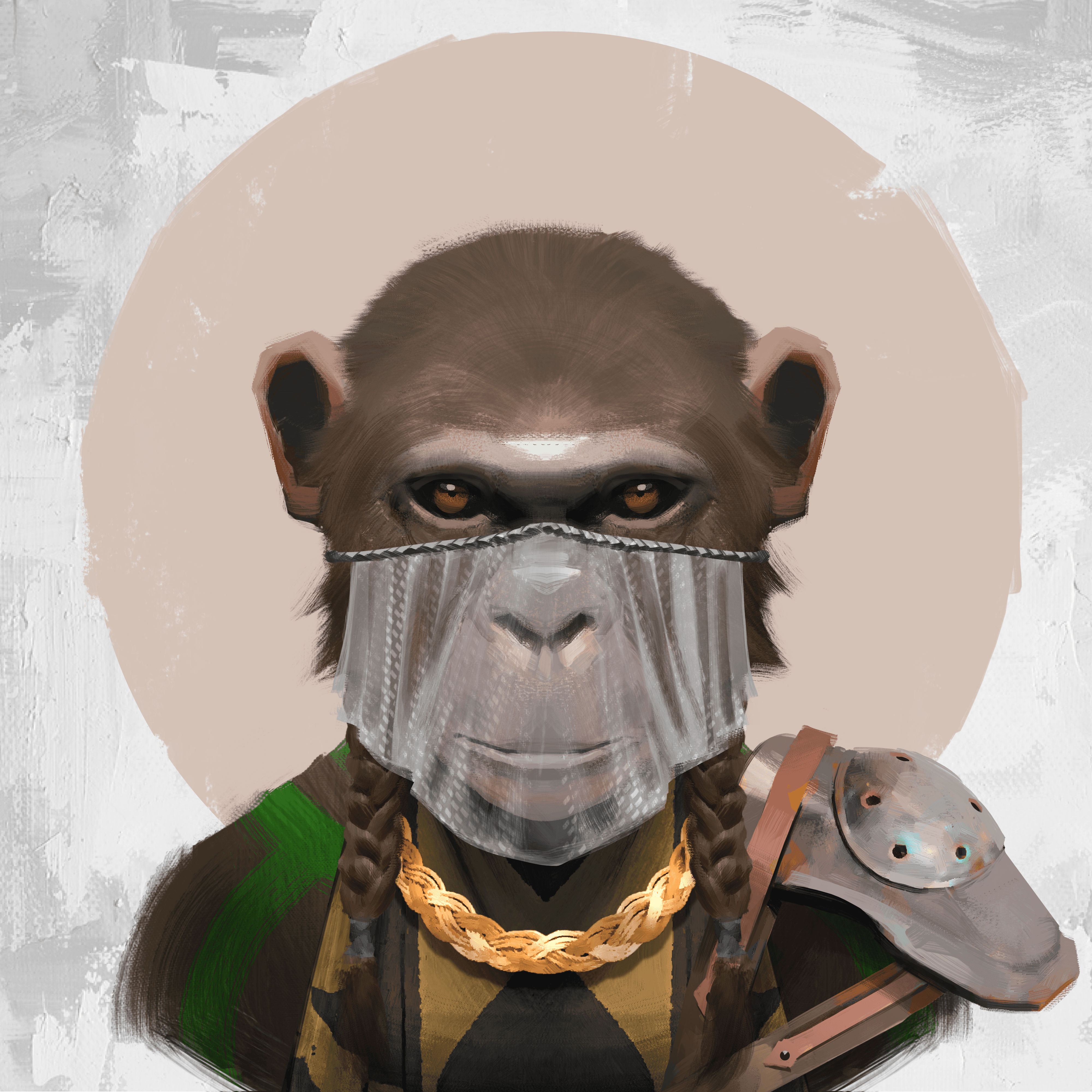 Angry Ape Army Valkyrie #3466