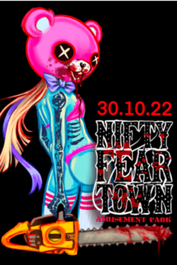 Nifty Fear Town Amusement Park 2022 by Kitty Bast x Cultbitz collection image