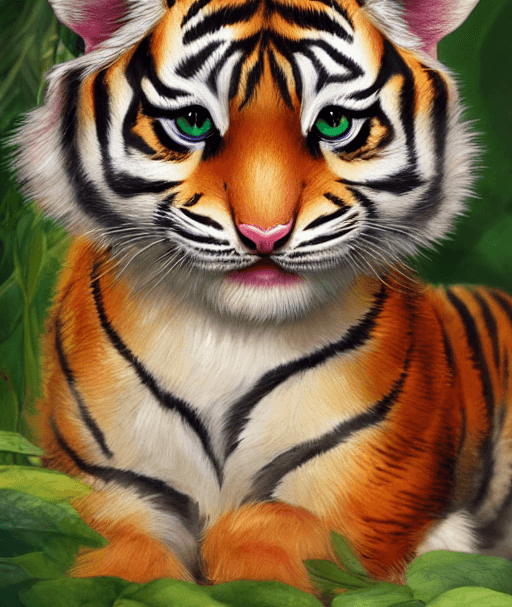 Cute Baby Tiger 073