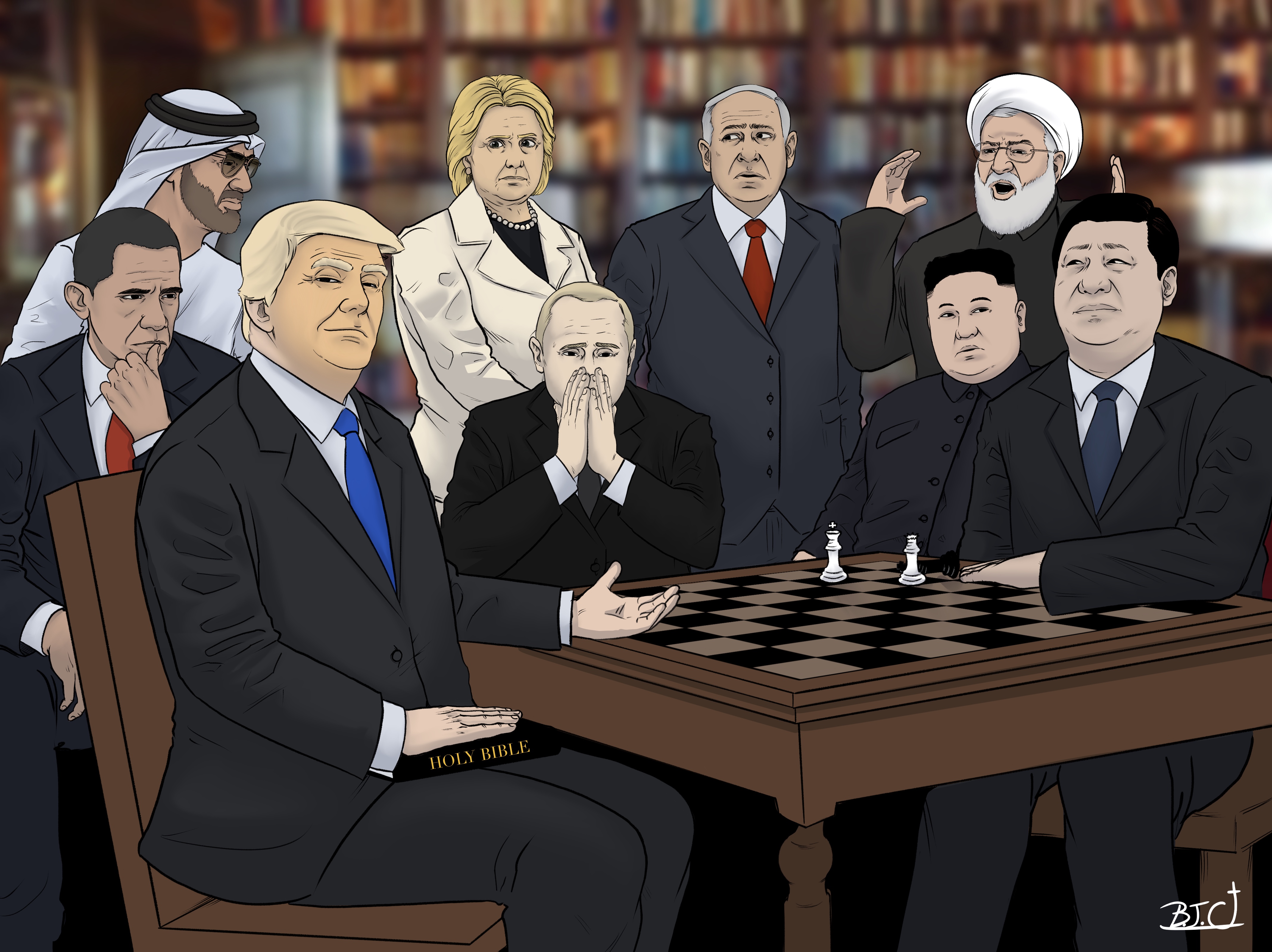 Checkmate Trump vs. The World in 5D Chess 