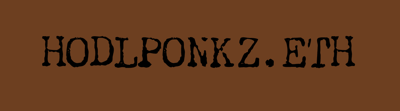 HodlPonkz banner