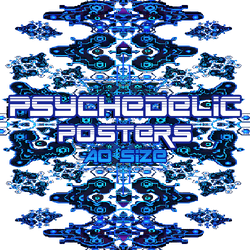 PSYCHEDELIC POSTERS - A0 Size PNG Transparent collection image