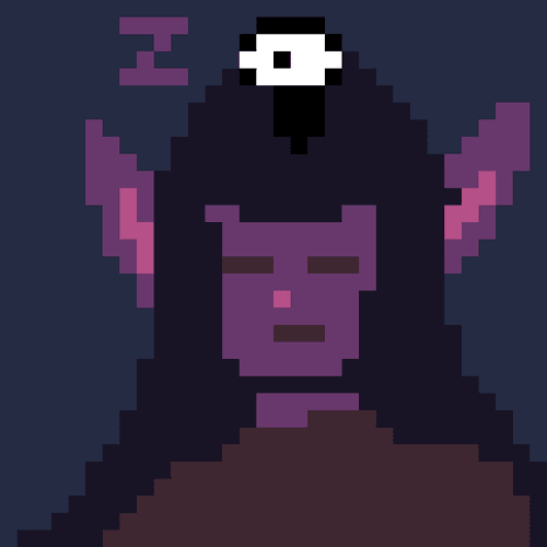 crypto Alien Girl
