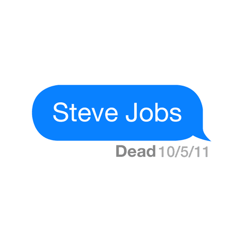 Steve Jobs Dead Receipt