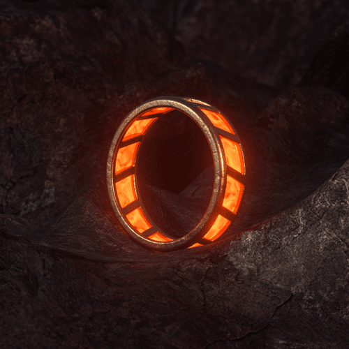 Bronze Ring of Anger