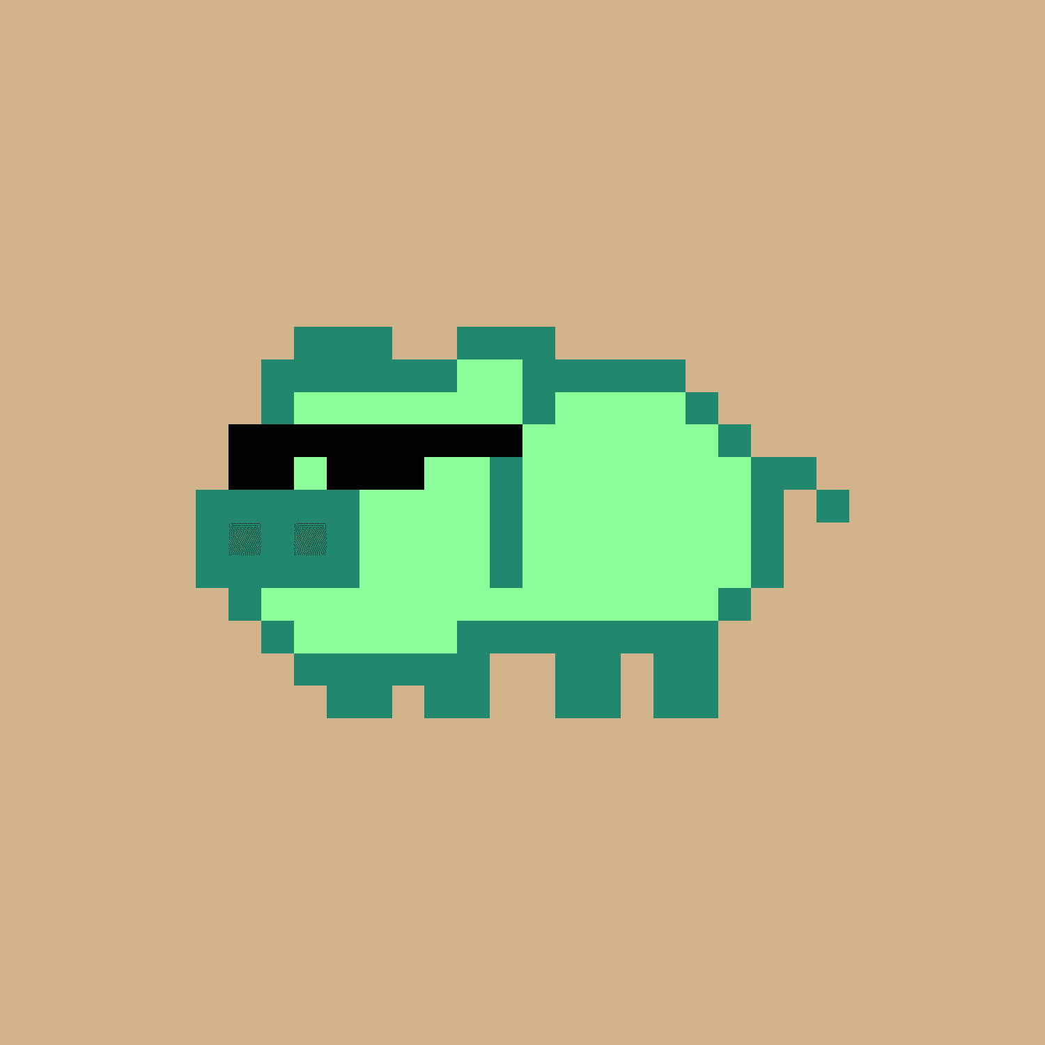 Pixel Pig #17