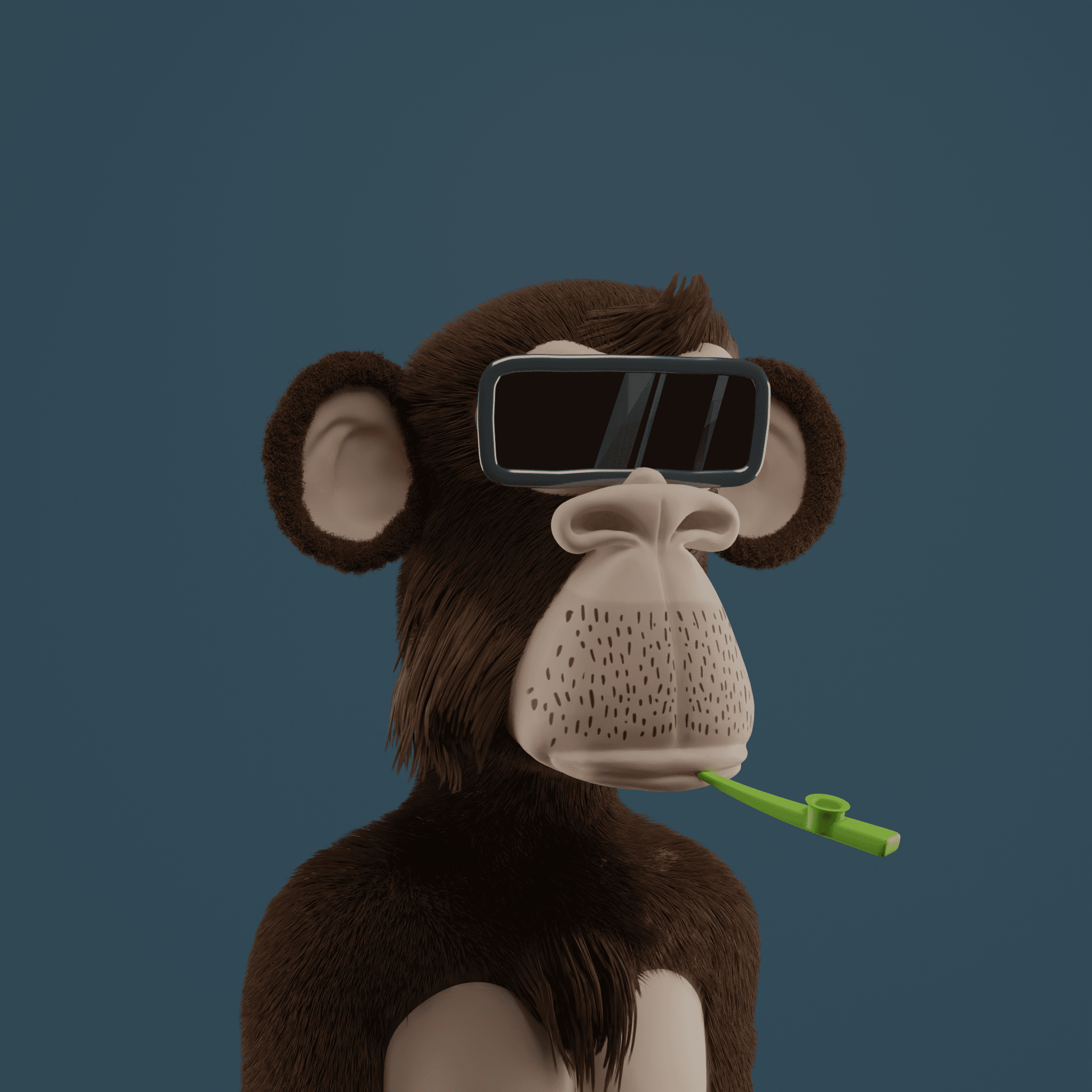3D Bored Ape Club #27