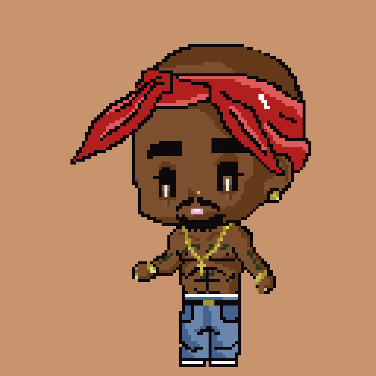 Chibi Punk #0019 - 2pac