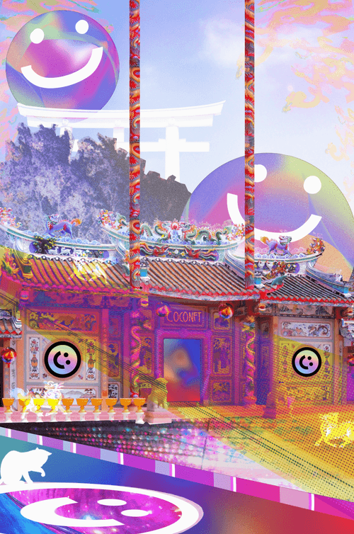 Minami_jujisei x coconft 'smiley shrine '
