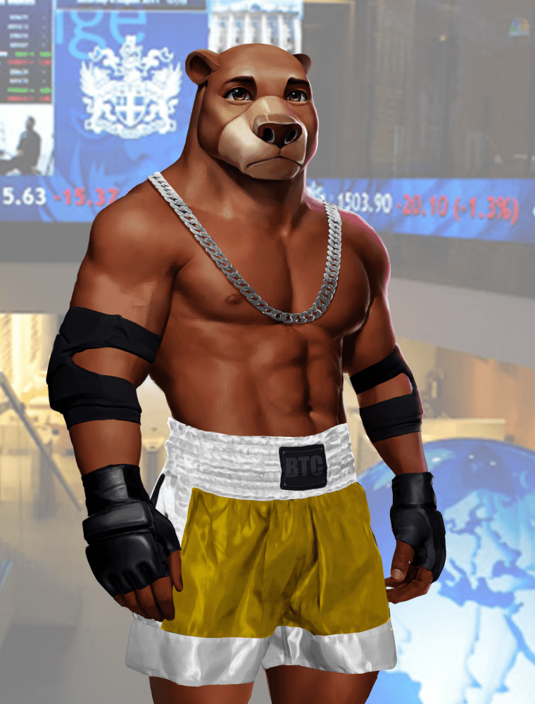 Wall Street Avatar Fighter Bear #26