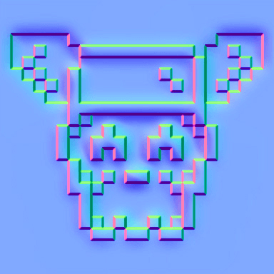 Kawaii SKULL #7105