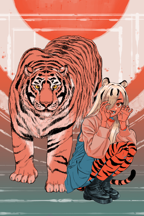 GL #2 Girl & Tiger