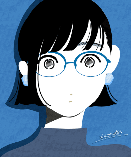 Ayako san (glassese ver.)