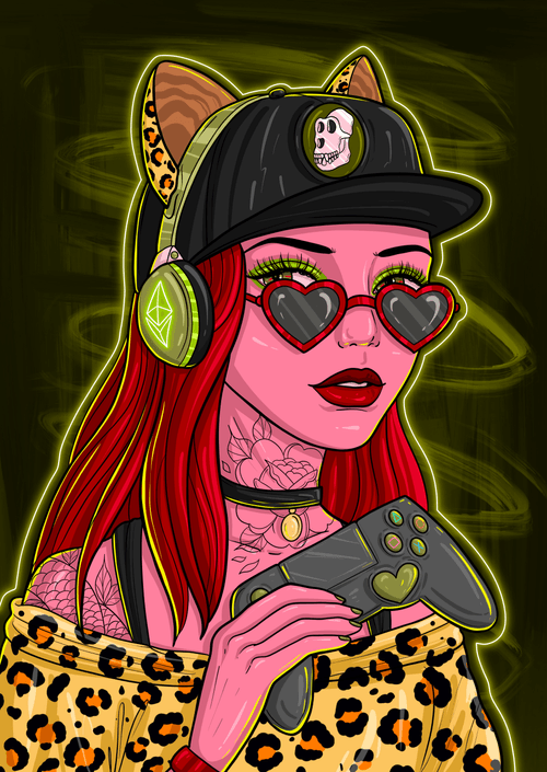 Gold girl