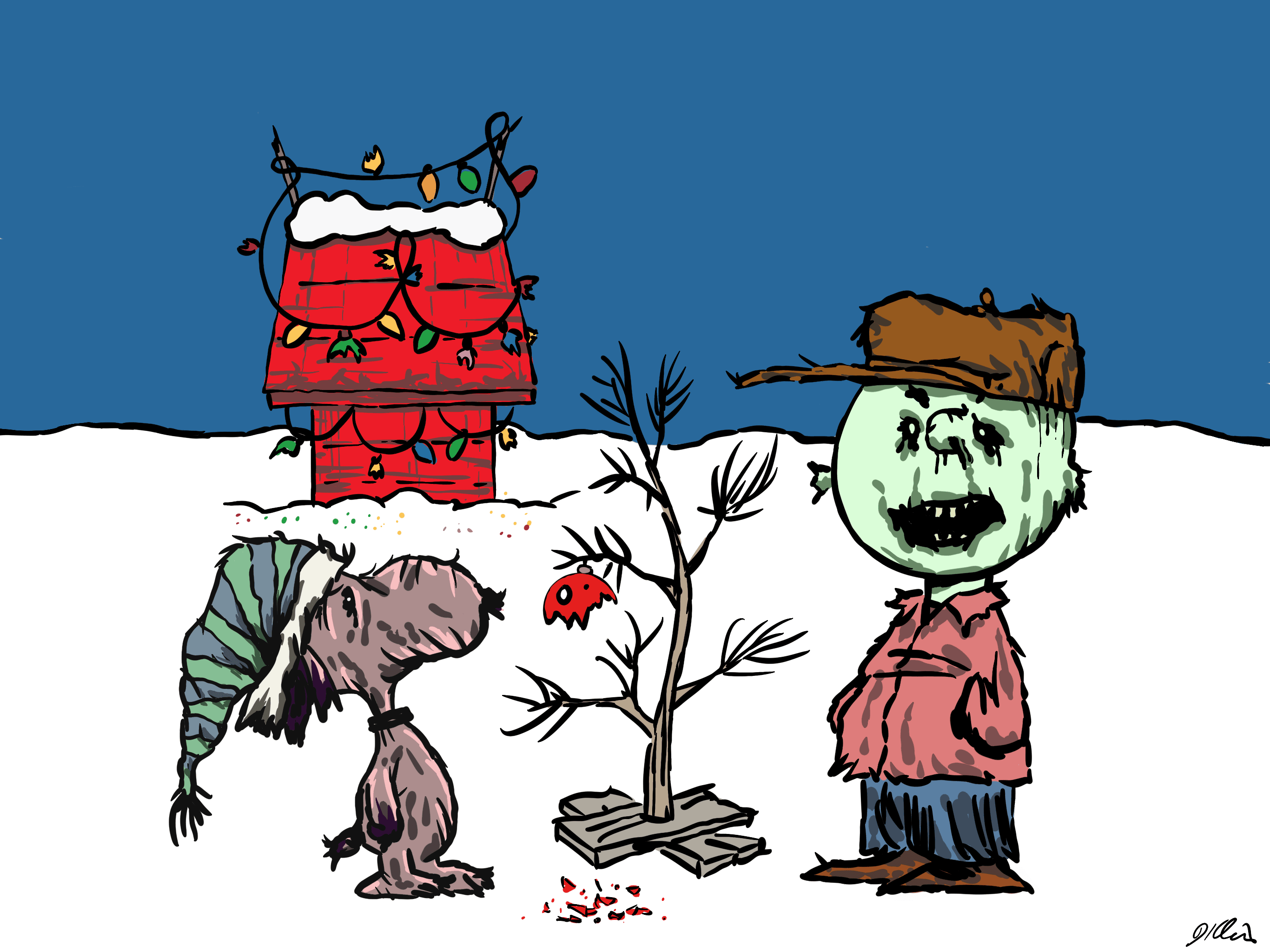 A Zombie Brown Christmas