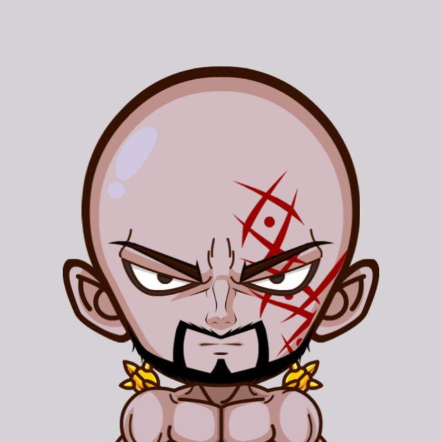 Kratos - God of War - Avatar #070 - Anime - Avatar Collection #001 - #100 |  OpenSea