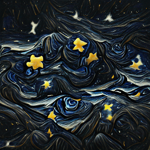 The Starry Night Sleep - Collection | OpenSea